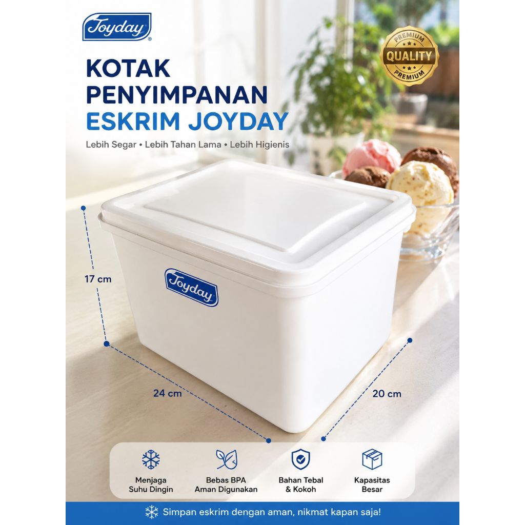 TERMURAH EMBER / BOX ESKRIM JOYDAY