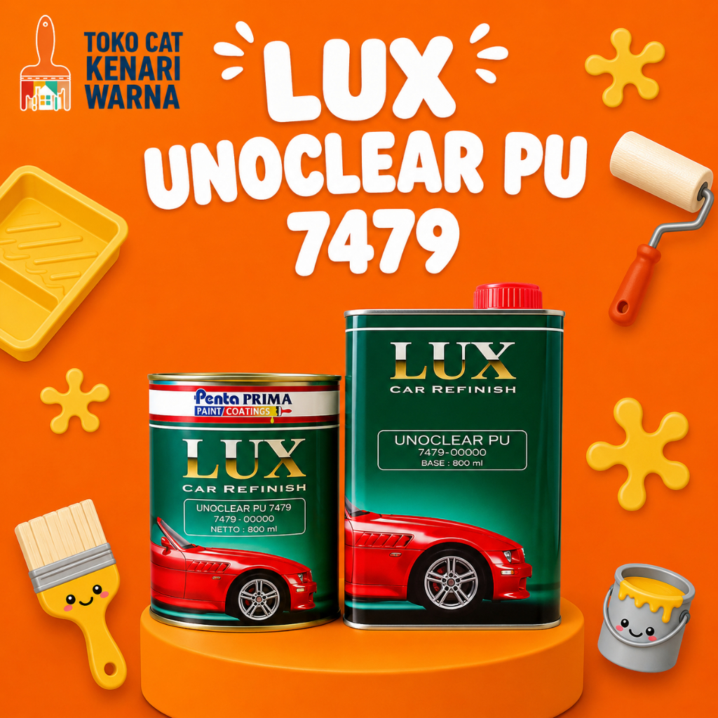LUX UNOCLEAR PU 7479 / 7879 CLEAR GLOSS - CAT MOBIL CLEAR GLOSS 250 ml