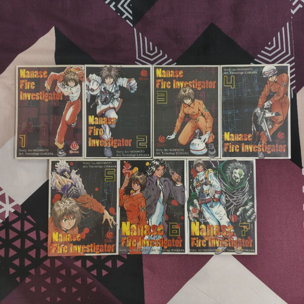 Komik Fire Investigator Nanase 1 sampai 7 komplit