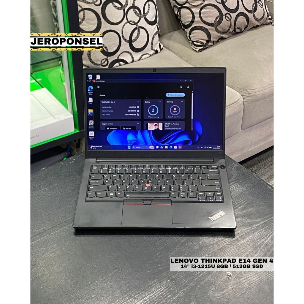 LENOVO THINKPAD E14 GEN 4 i3-1215U 8GB/512GB THN 2022