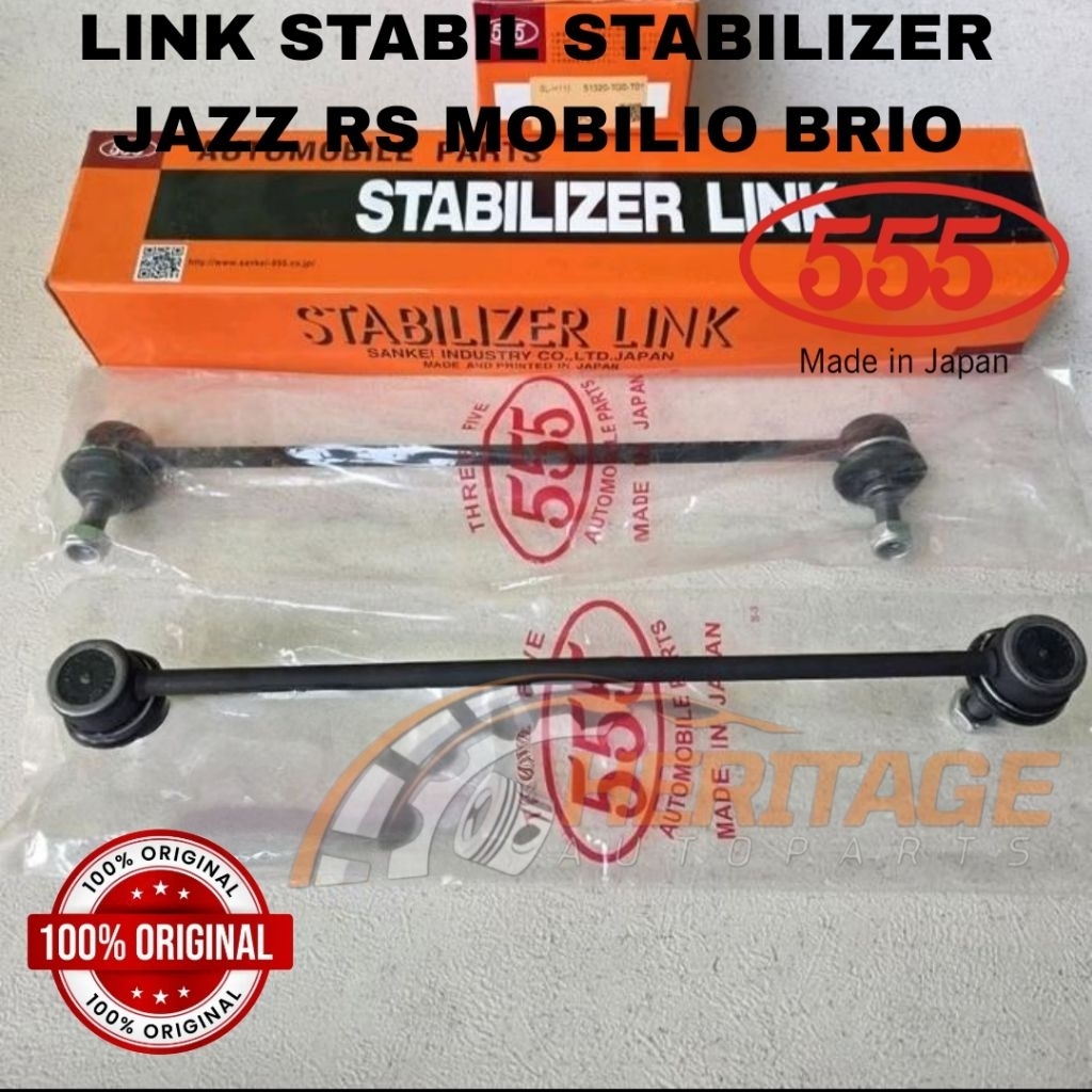 LINK STABIL STABILIZER JAZZ RS MOBILIO BRIO ORIGINAL SANKEI JAPAN SL -H110
