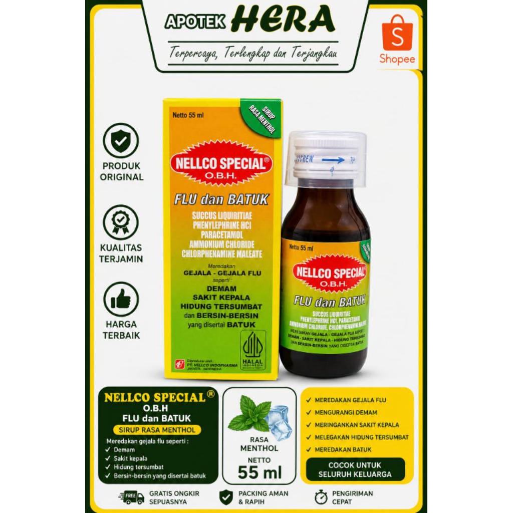 Nelco Special Flu & Batuk 55ml