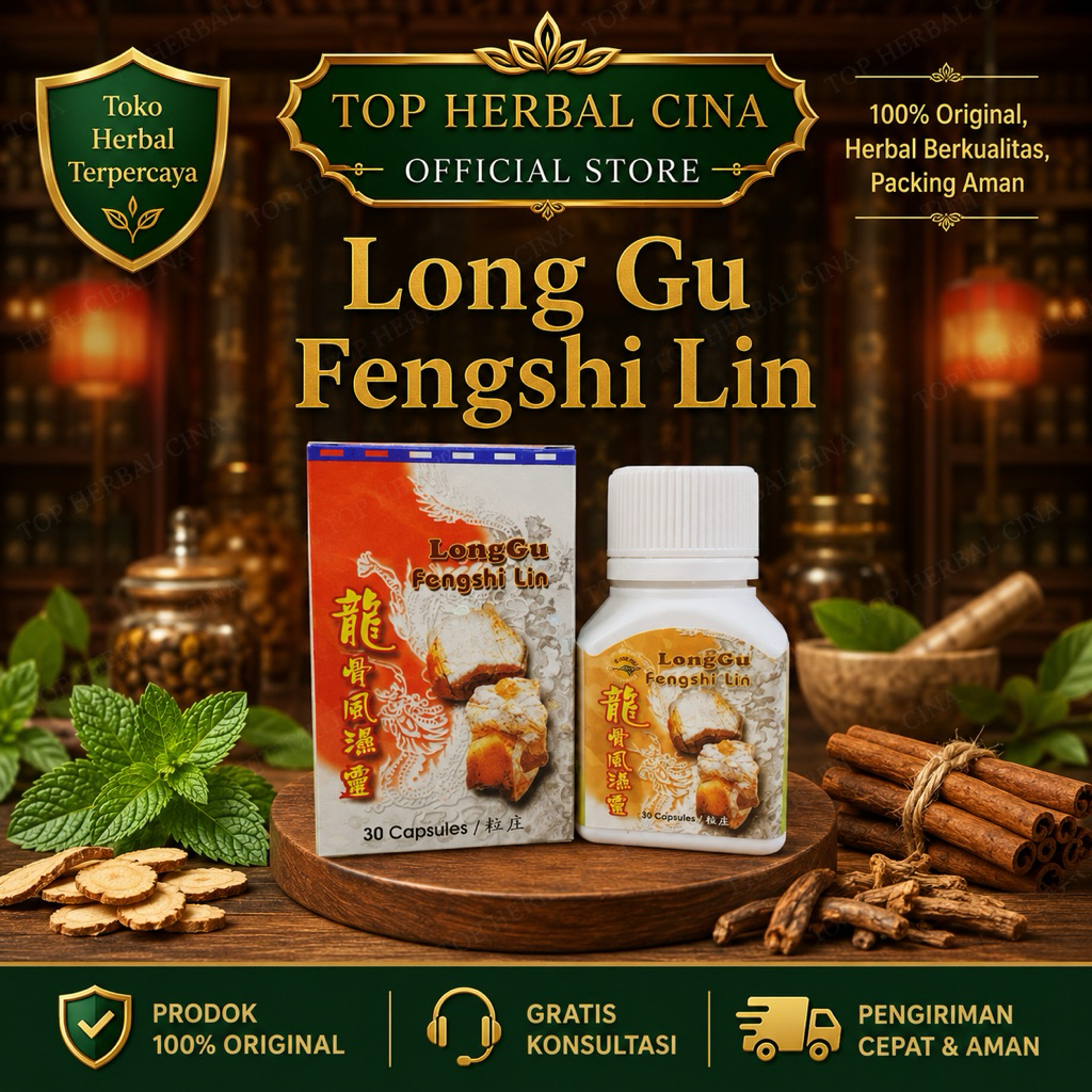 LONG GU FENGSHI LIN LEOPARD OBAT ANTI NYERI REUMATIK SAKIT PINGGANG