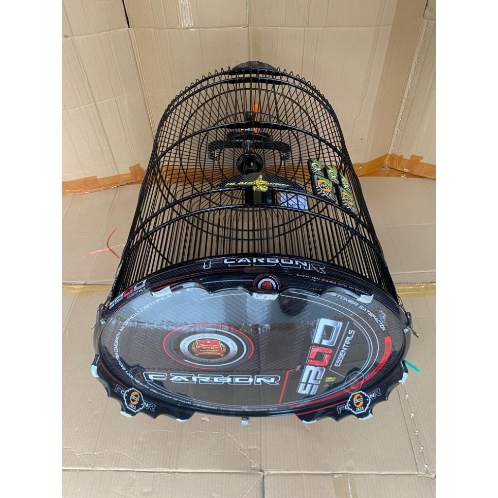 SANGKAR/KANDANG MURAI EBOD CEPER [RUJI FIBER] DM58cm
