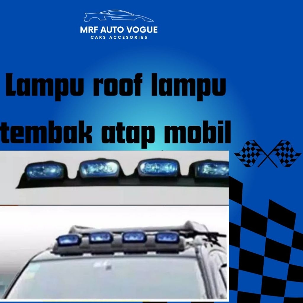 Lampu roof lampu tembak atap mobil