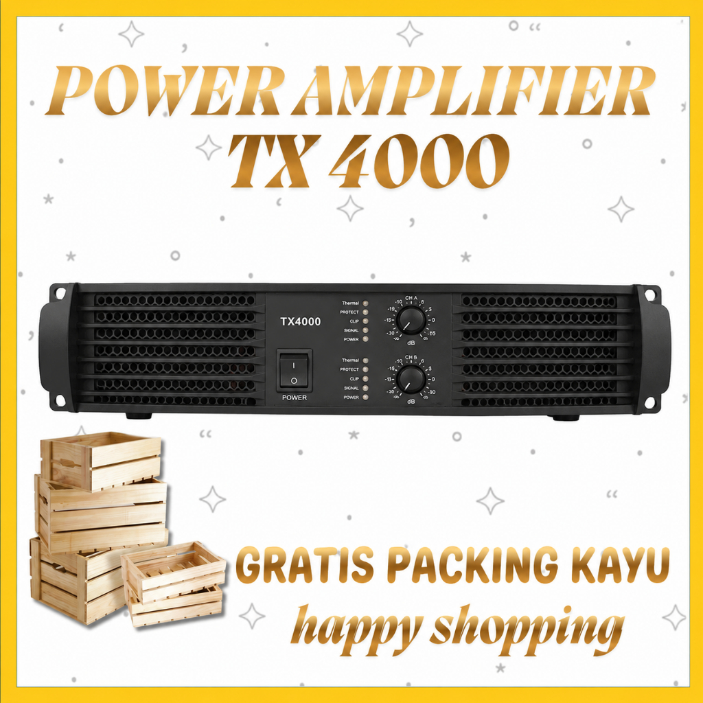 Power Amplifier SPL Audio TX 4000