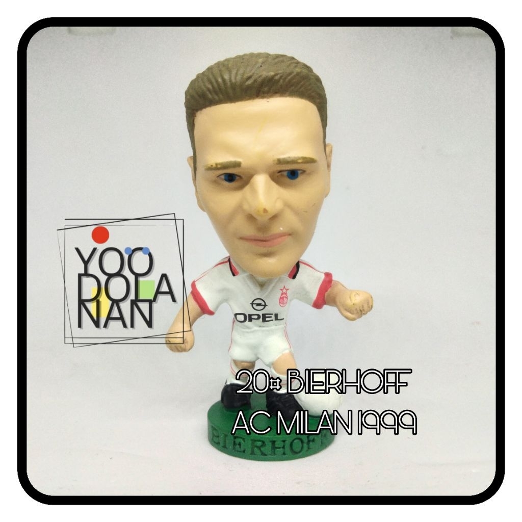 20# BIERHOFF - AC MILAN 1999 CORINTHIAN PROSTARS FIGURE PEMAIN BOLA