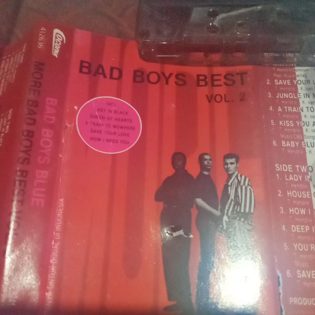 kaset pita BAD BOYS R-123