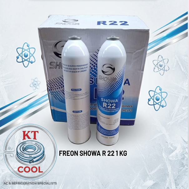 REFRIGERANT R 22 KALENG SHOWA DAN GREECOOL R22