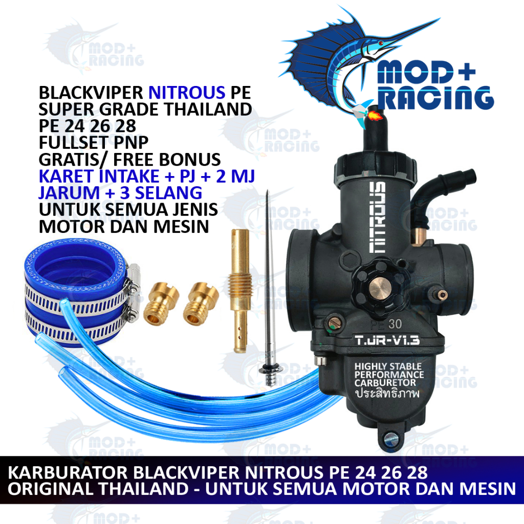 (COD) KARBURATOR ORIGINAL PE NSR SILVER 115 PE 28 SKEP BEAT VARIO MIO RX MX MEGAPRO PRIMUS 110 GRAND