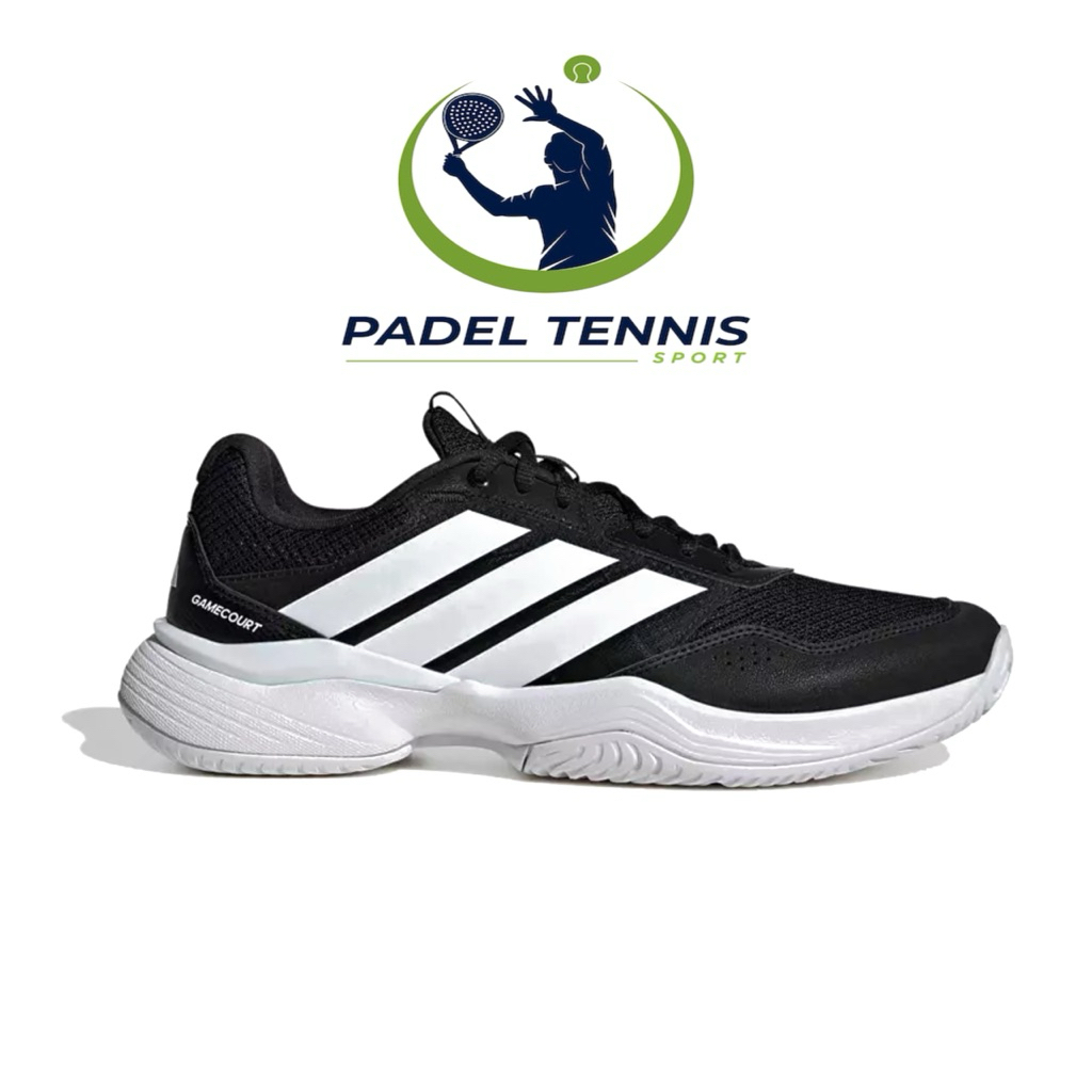 Sepatu Tenis Adidas Game Court 3 All Court White Black