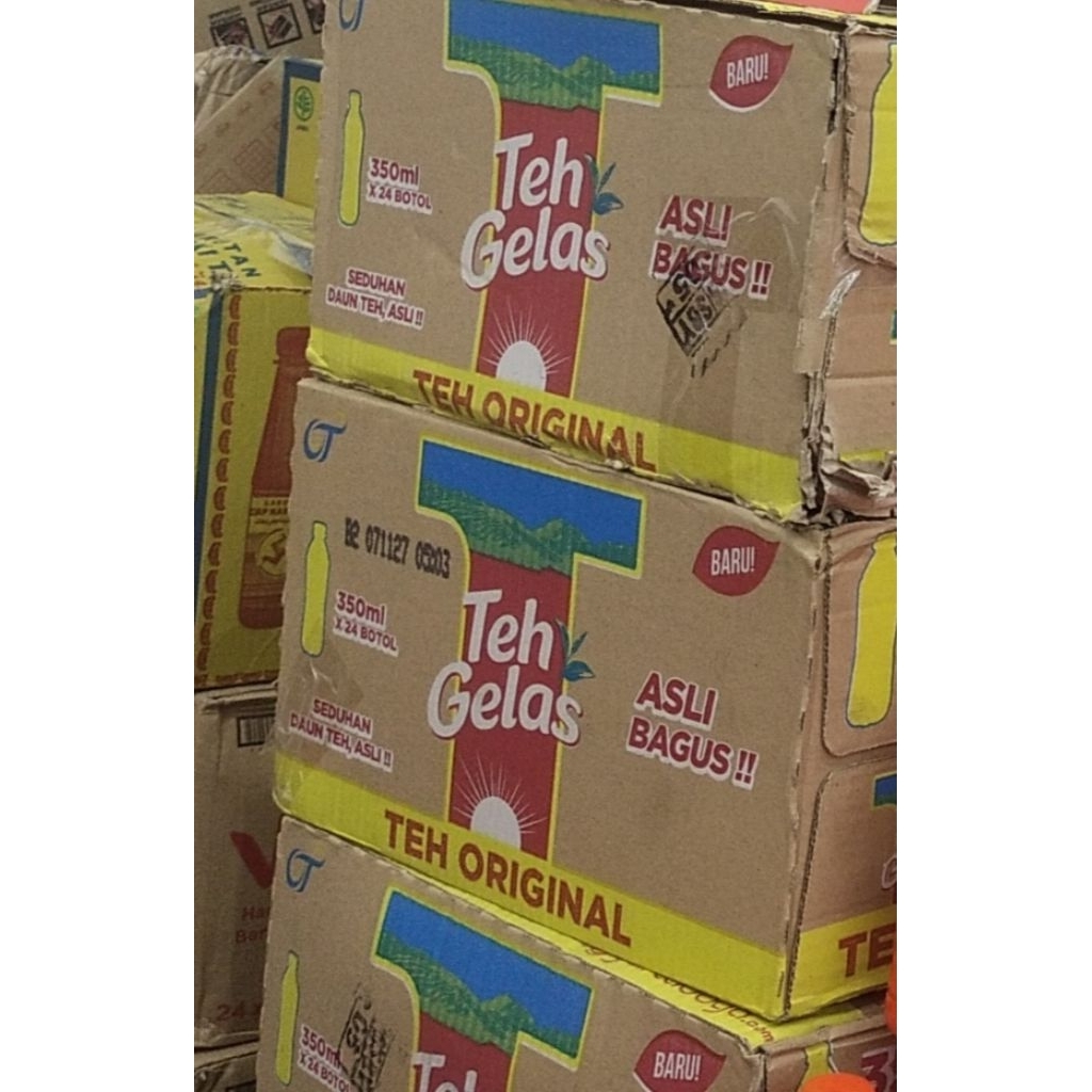 Teh gelas botol 1duzz