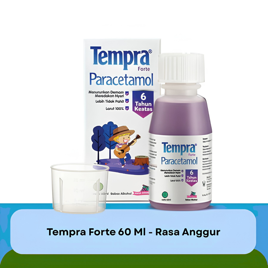 Tempra Forte Paracetamol Anak Rasa Anggur 60ml
