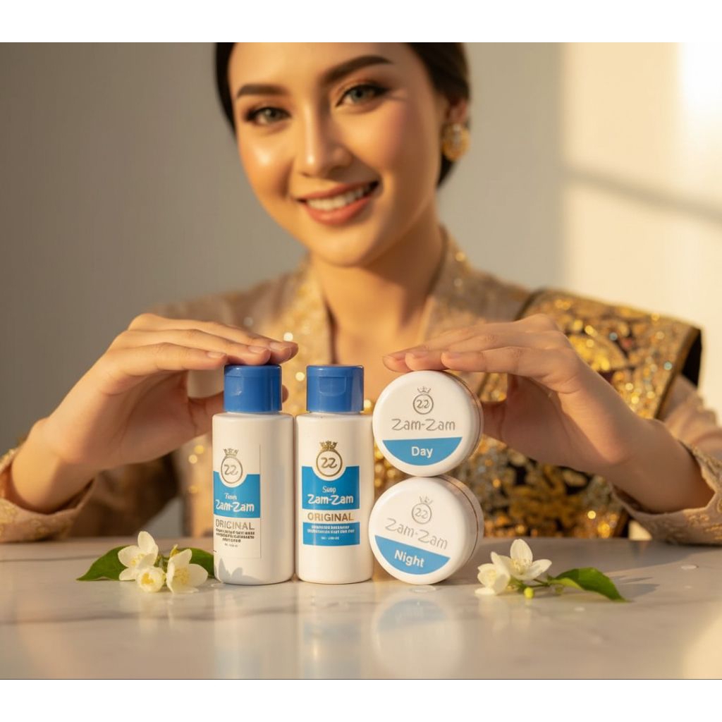 cream zamzm whitening original SS zamzam BPOM