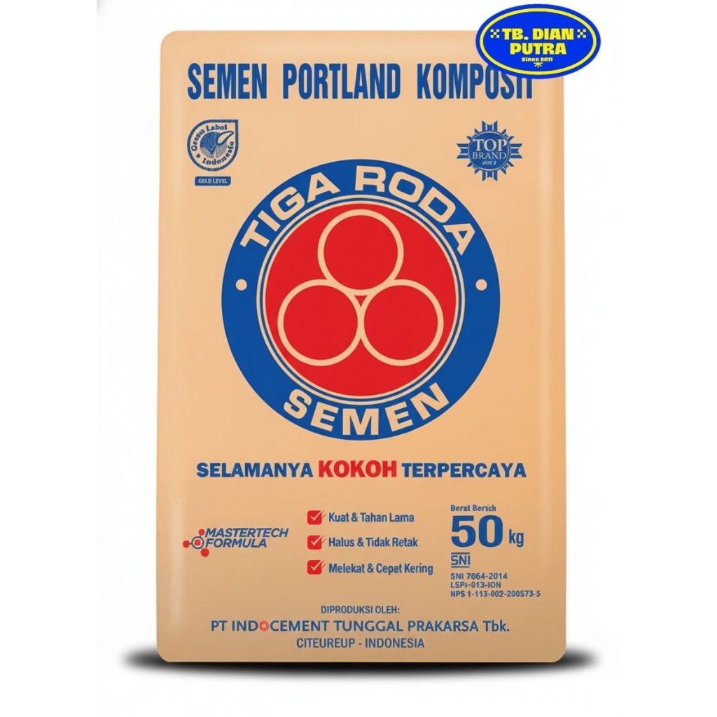 Semen Tiga Roda 1 KG | Semen Tiga Roda Eceran