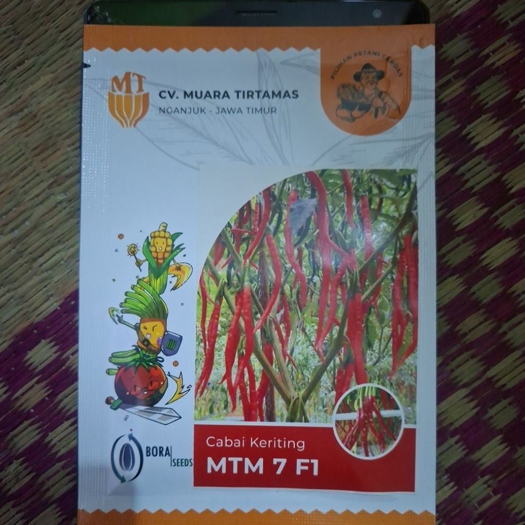BENIH CABE KERITING MTM 7 F1, 10 GR