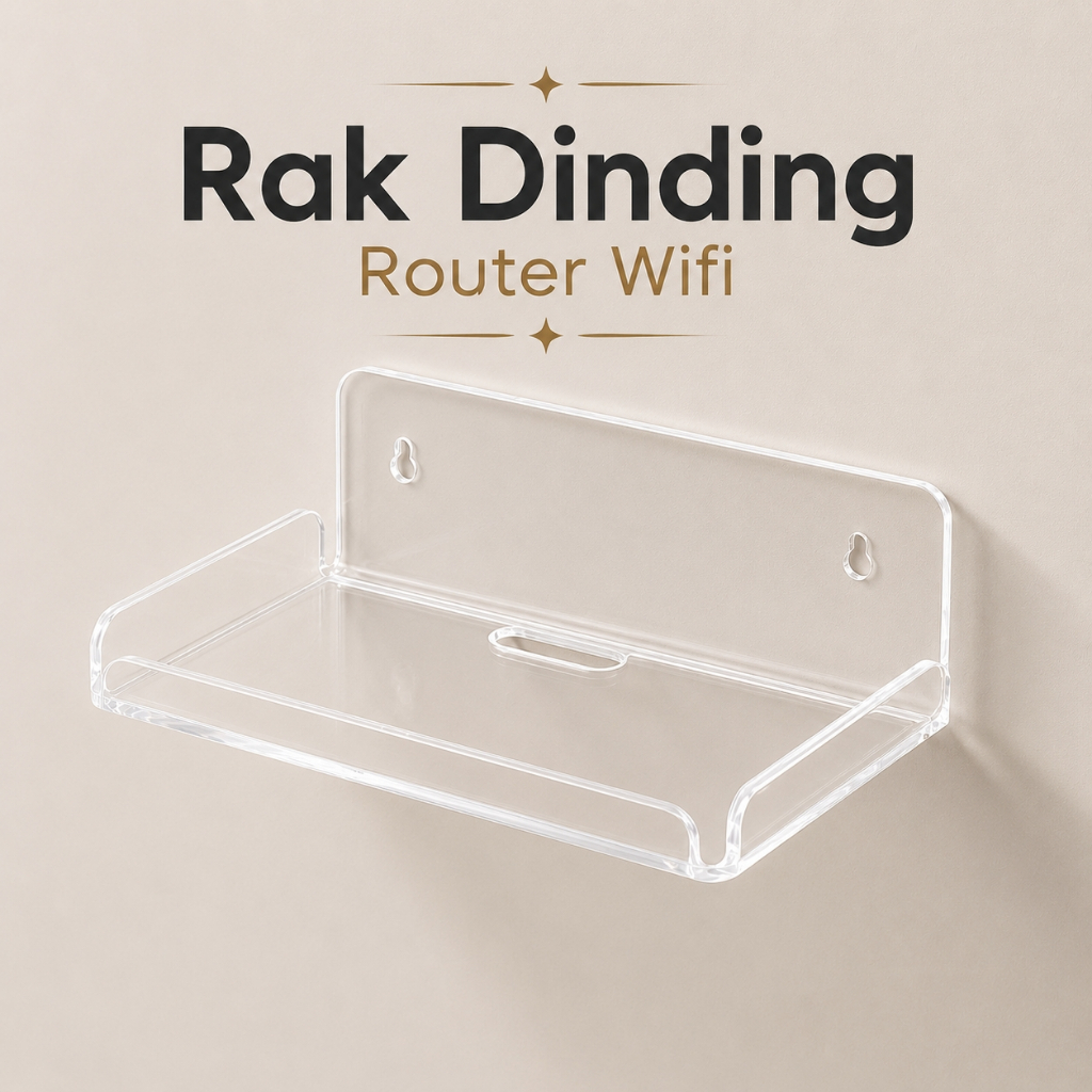 Rak Dinding Router Wifi Rak Gantung Speaker |