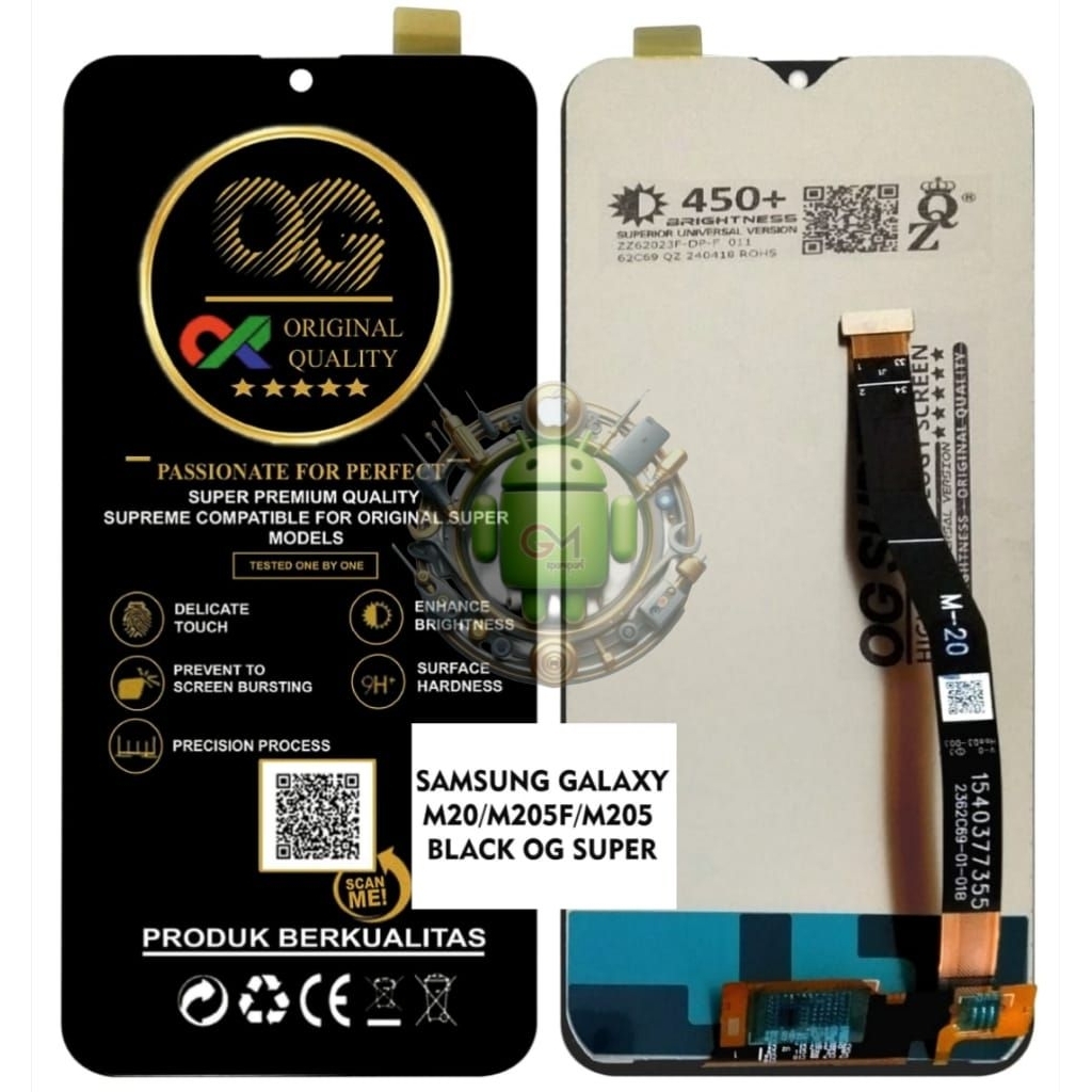 LCD SAMSUNG M20/LCD TOUCHSCREEN SAMSUNG M20/M205F/M205 FULLSET ORIGINAL