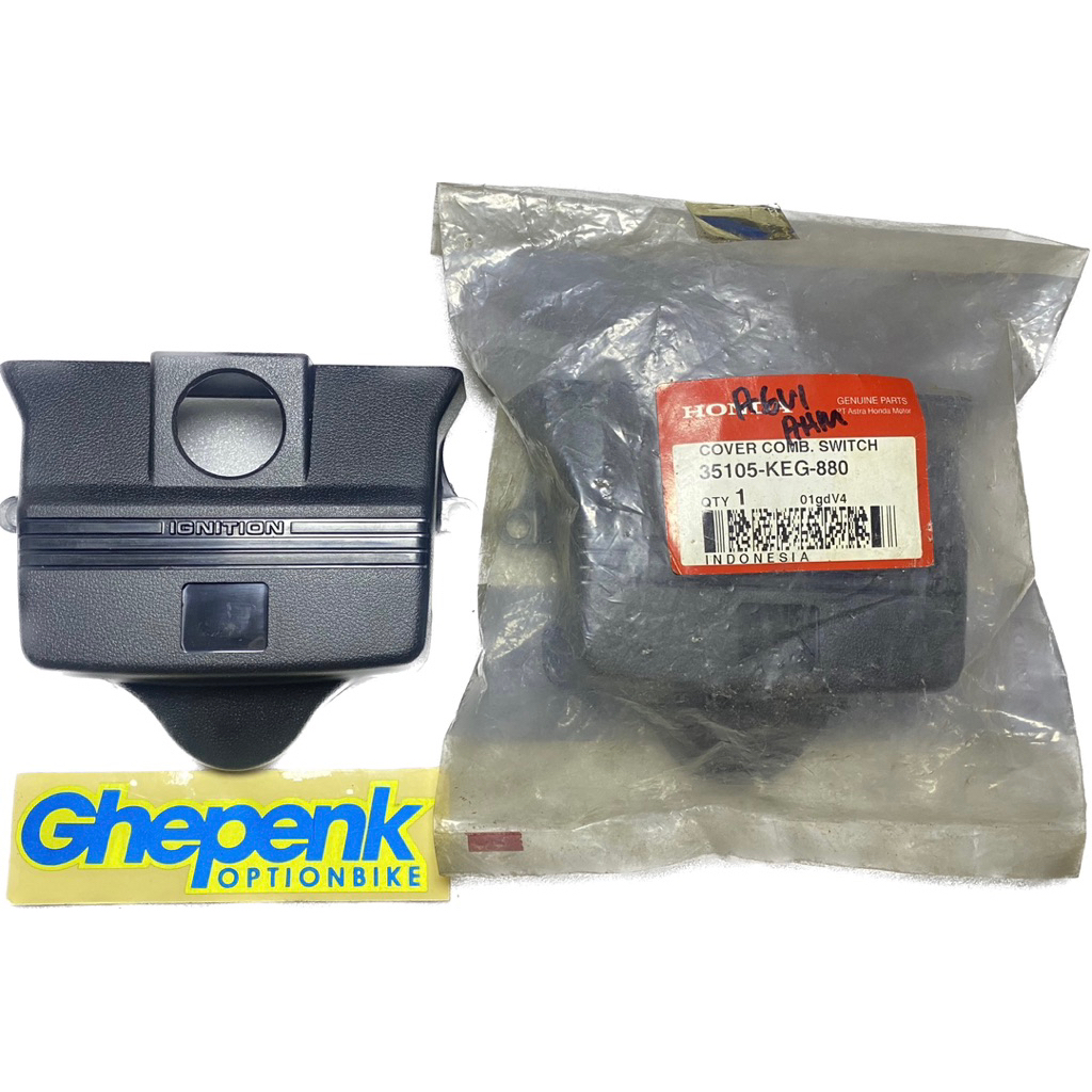 35105-KEG-880 Cover Comb Switch Cover Tutup Kunci Kontak KEG Honda GL PRO GL Max Original Honda AHM