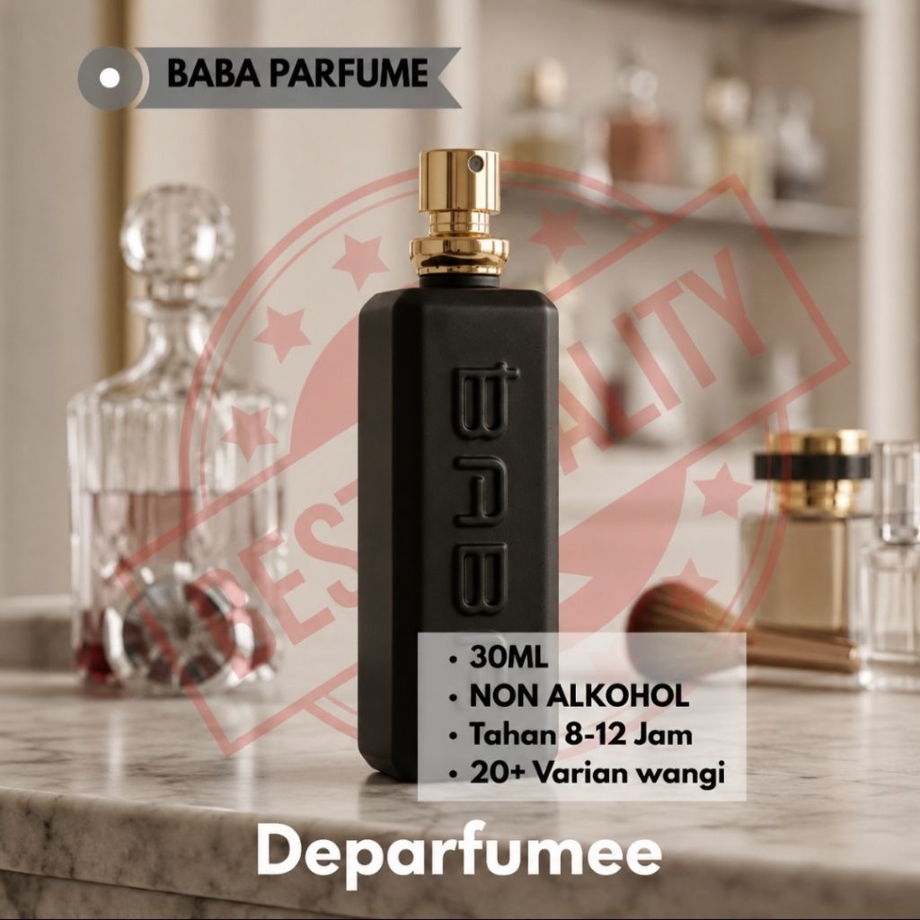 BABA Parfum/Parfum Non Alkohol/Parfum Pria
