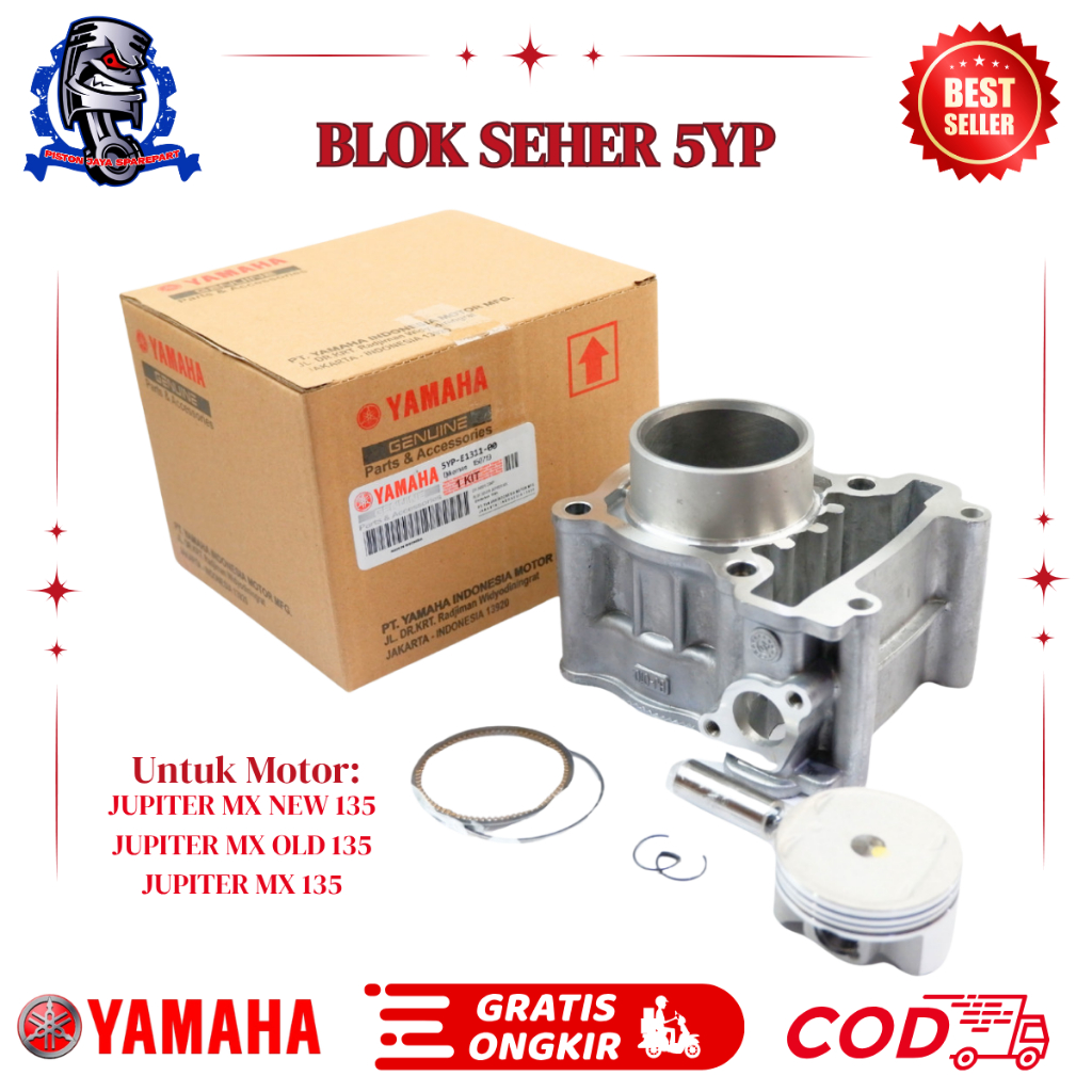 Blok Seher Yamaha Jupiter MX 135 new - blok Jupiter mx old  5YP - 5OC Ori