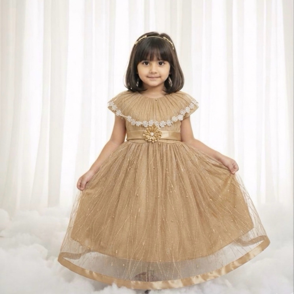 Dress Ank Cwek Korean Style 1 Sampai 6 Tahun Pakaian Kidz Viral 2026 Gaon Anaj Ulang Tahun Gshun Pes