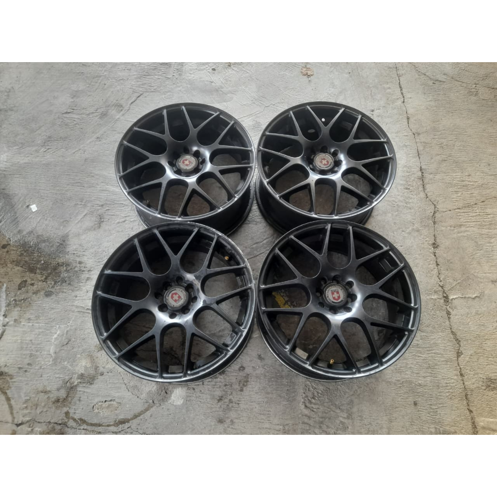 VELG SECOND RACING RING 18X8 PCD 4X100/114