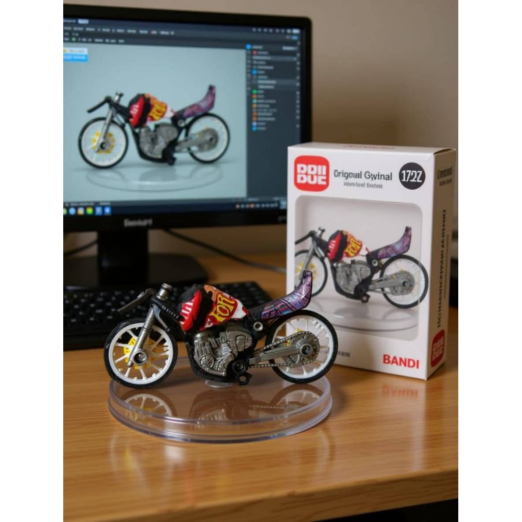 miniatur motor drag