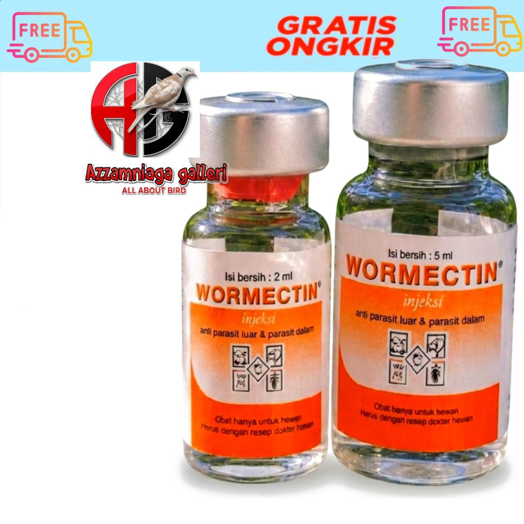 WORMECTIN OBAT JAMUR KUCING ANJING SAPI MEDION