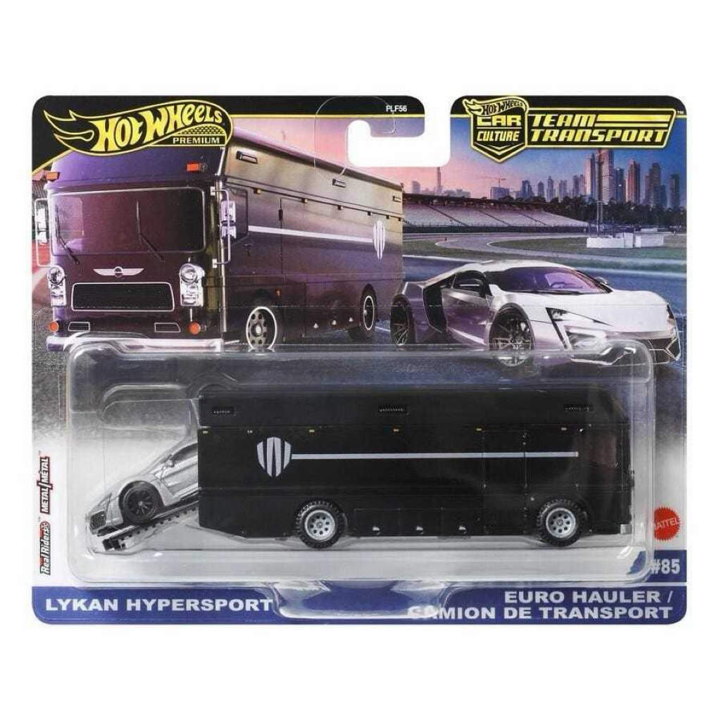 Hot Wheels Premium Team Transport Lykan Hypersport & Euro Hauler