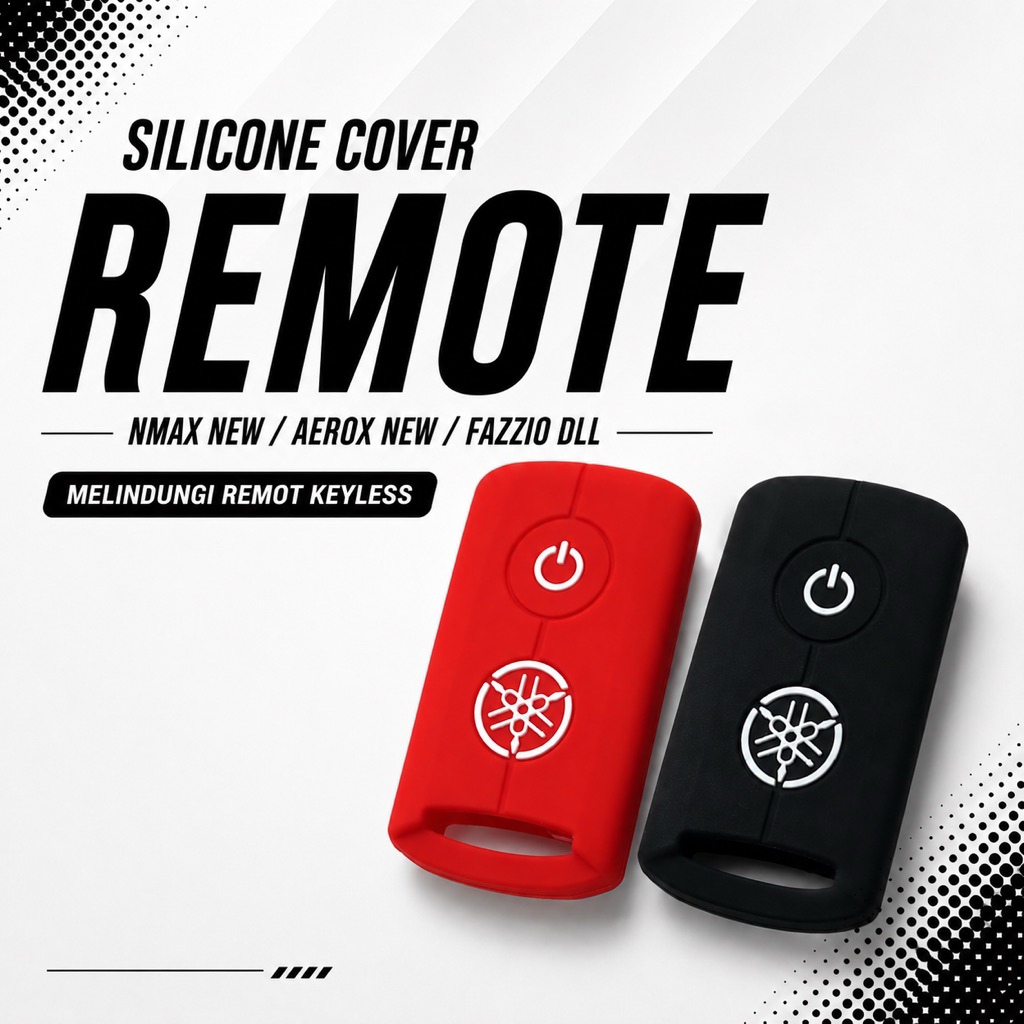 Silicon Cover Kontak Remote Keyless Nmax Aerox Xmax Fazzio Grand Filano Karet Premium