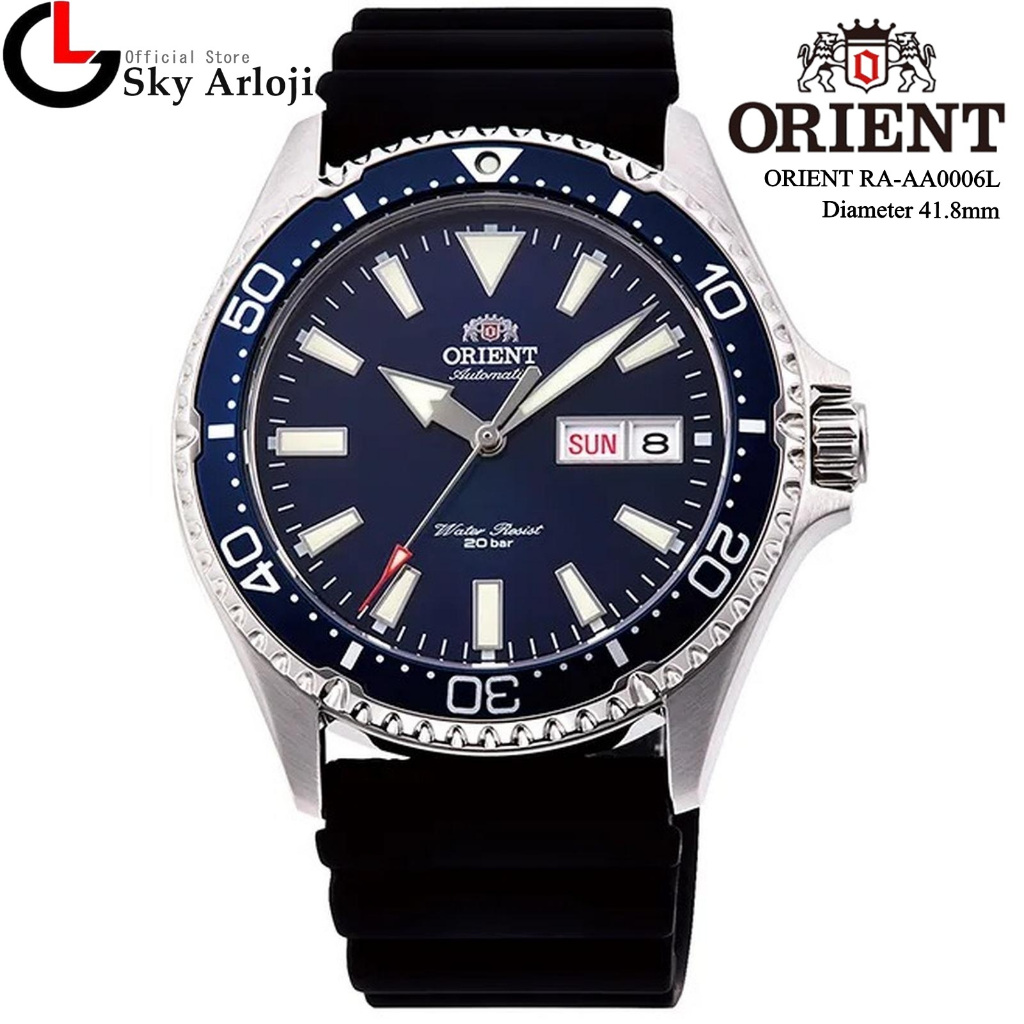 ORIENT RA-AA0006L Kamasu Mako III Jam Tangan Pria Automatic Rubber