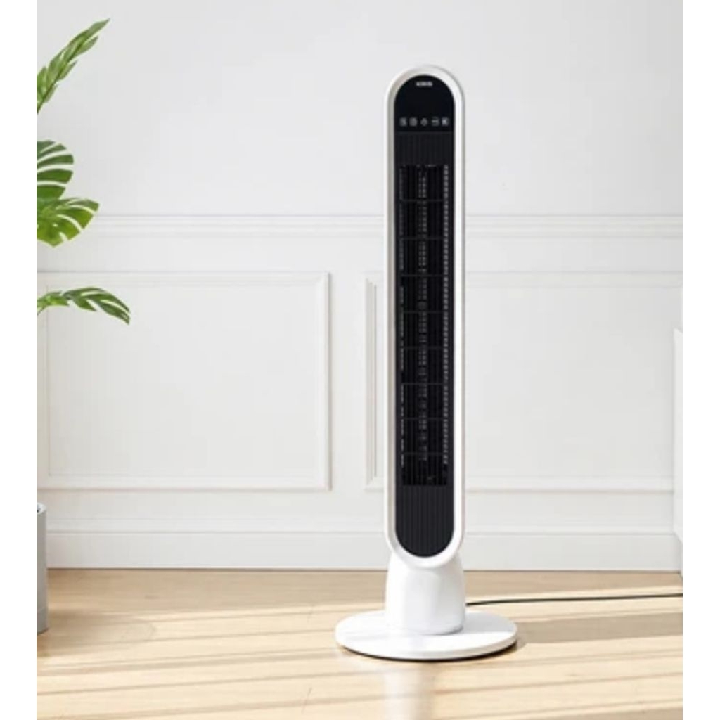 kris kipas angin lantai hitam putih tower fan kris by krisbow original new