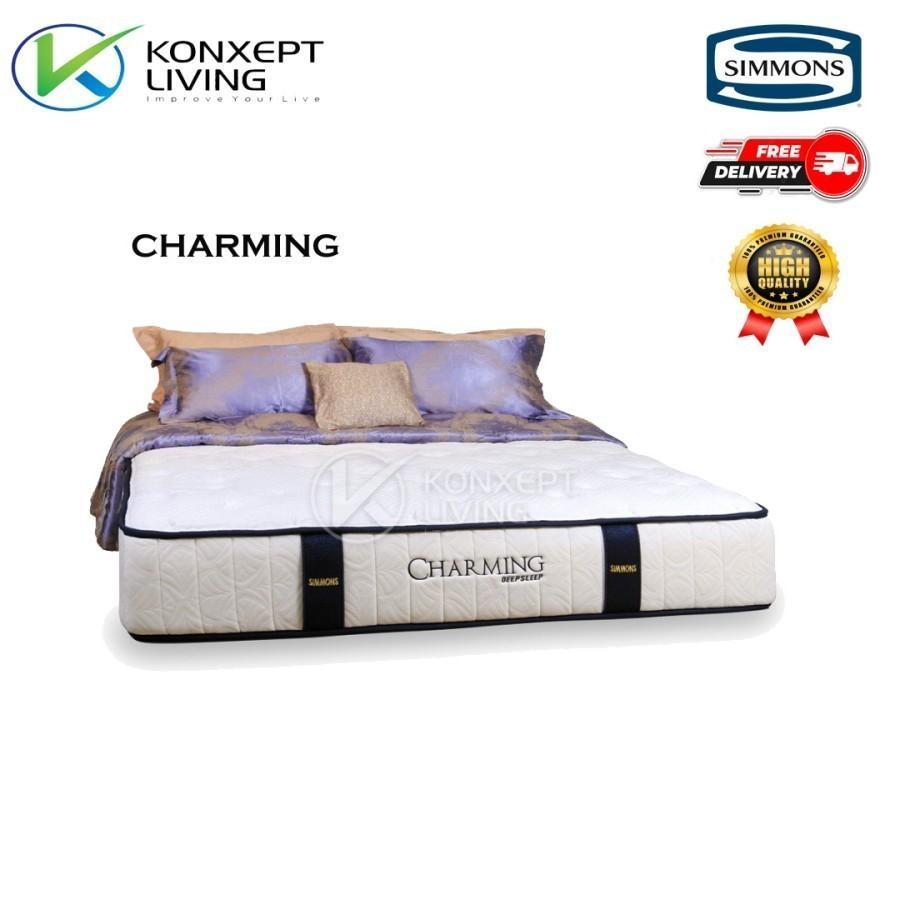 SIMMONS Springbed Kasur Type CHARMING [ MATTRASS ONLY ]