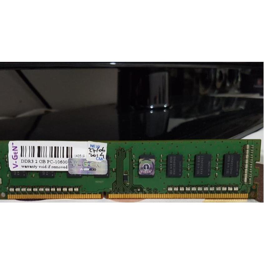 Memory PC VGEN RAM DDR3 2GB PC10600 - DDR 3 2 GB PC 10600