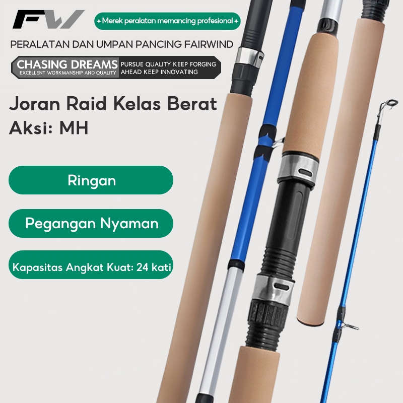 Hamigreen Joran Pancing Fishing Rod Lua Rod Pegangan Joran Carbon joran fiber Alat pancing joran pan