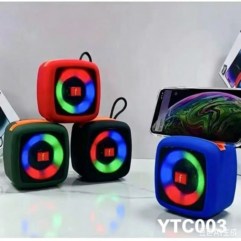 speaker bluetooth mini music box wireless full bass premium sound RGB