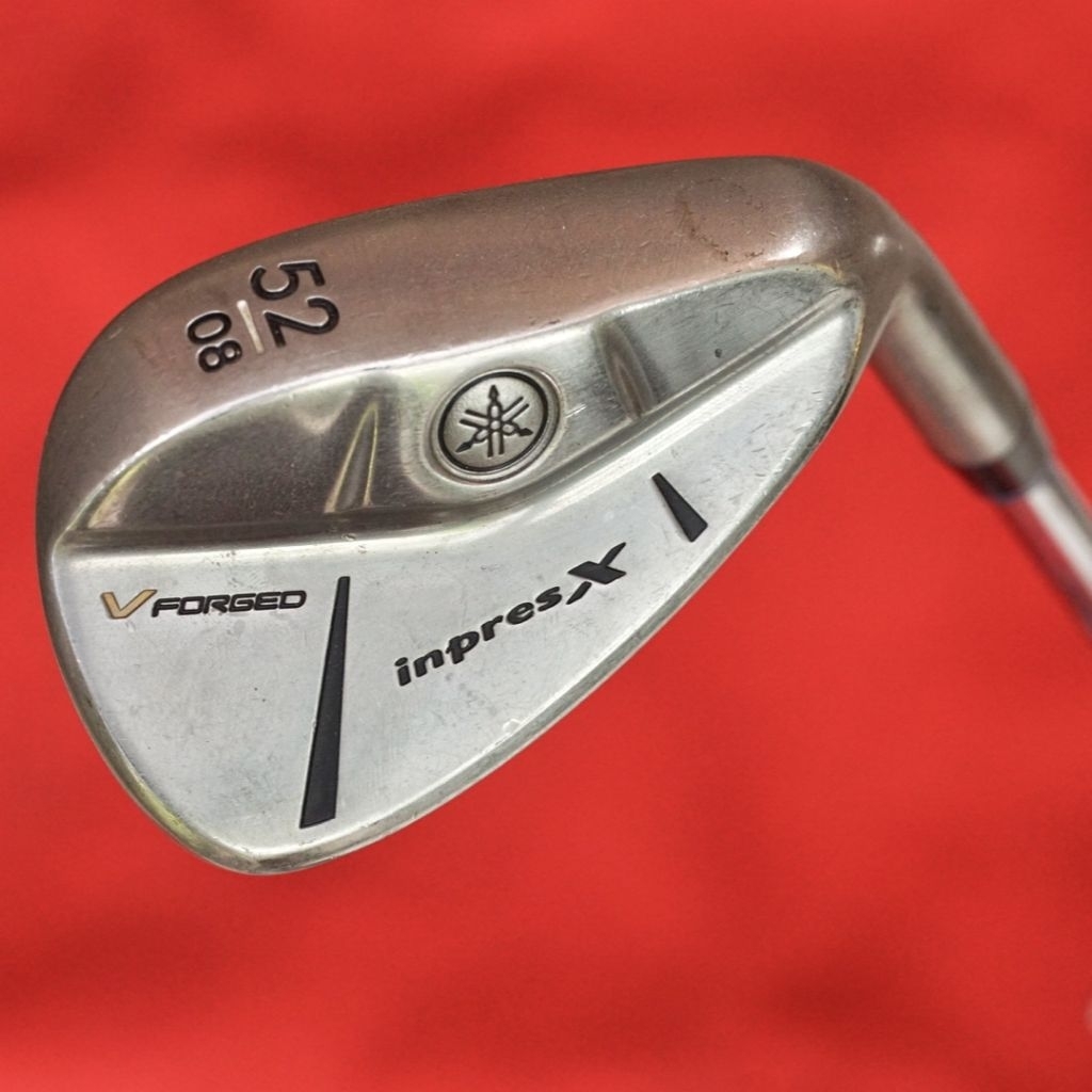 Wedge YAMAHA inpres X Loft 52 - stik stick golf original jepang