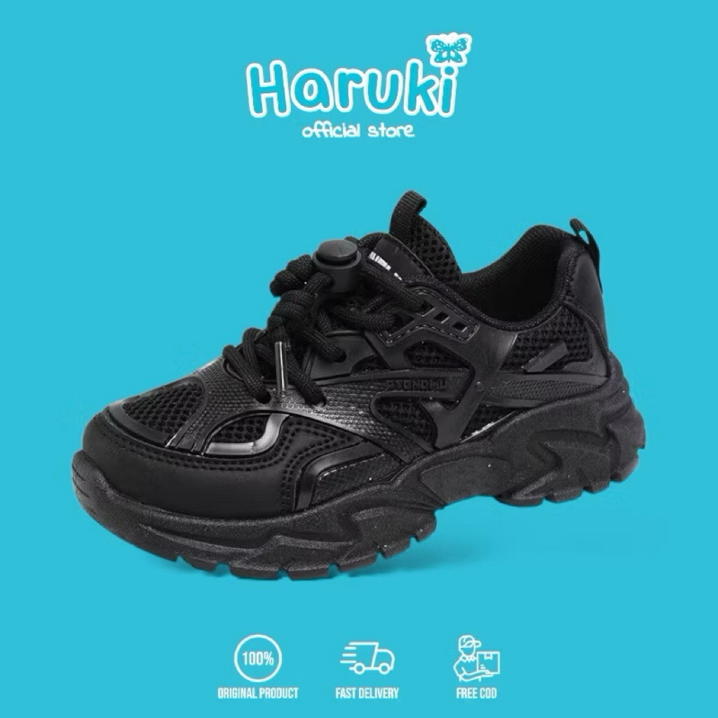 HARUKI Kenz Sepatu Sneakers Anak Laki Laki Anak Perempuan