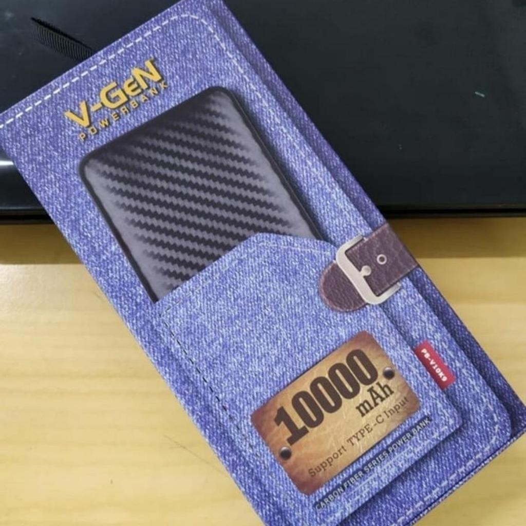 V-GeN Powerbank PLATINUM 10000mAh PB-V10K9 Support Type C Input Original / Power Bank VGen 10.000 mA