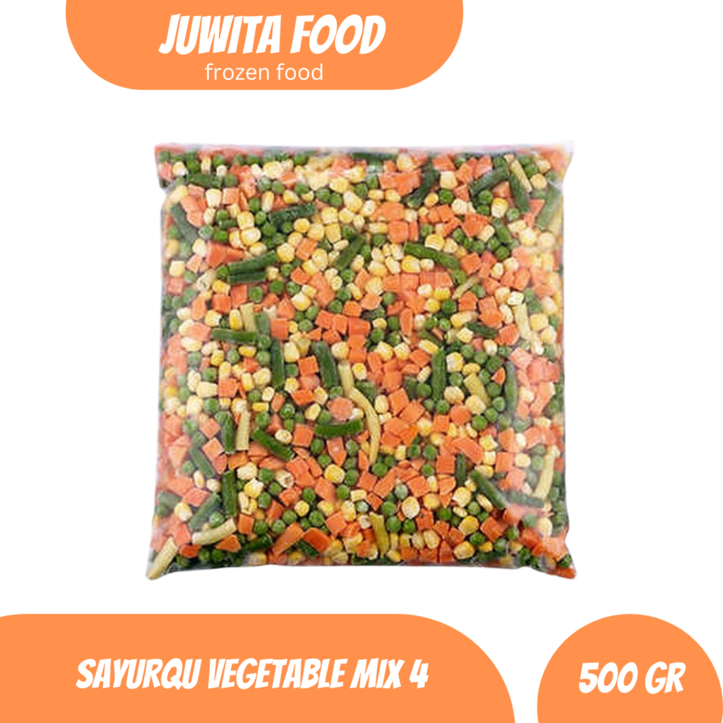 SAYURQU VEGETABLE MIX 4 500GR - Kualitas Terjamin