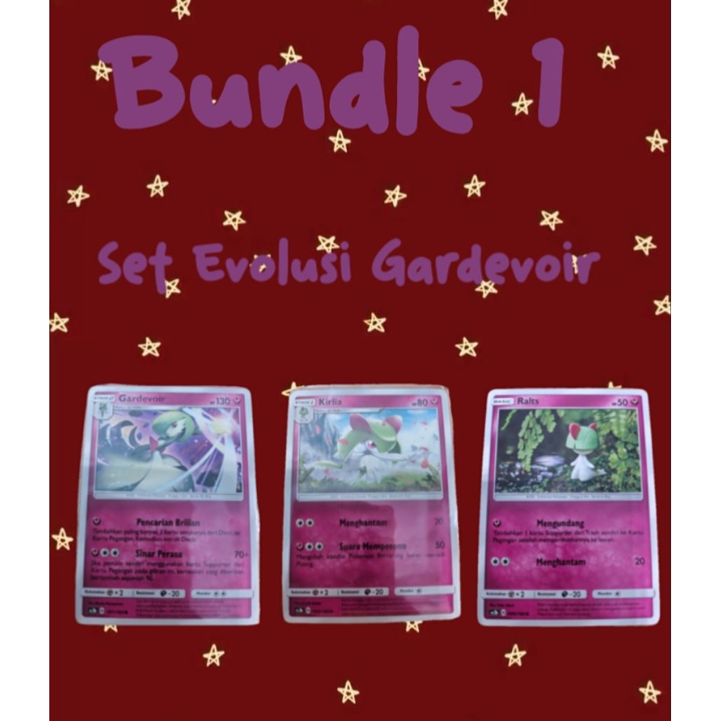 Bundle Pokemon ID TCG Evolusi Gardevoir