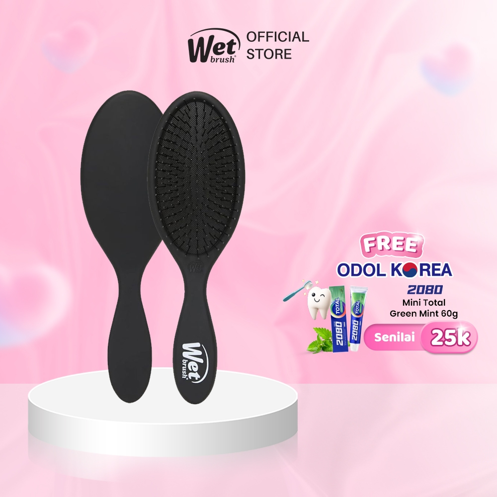 The Wet Brush Frost Black
