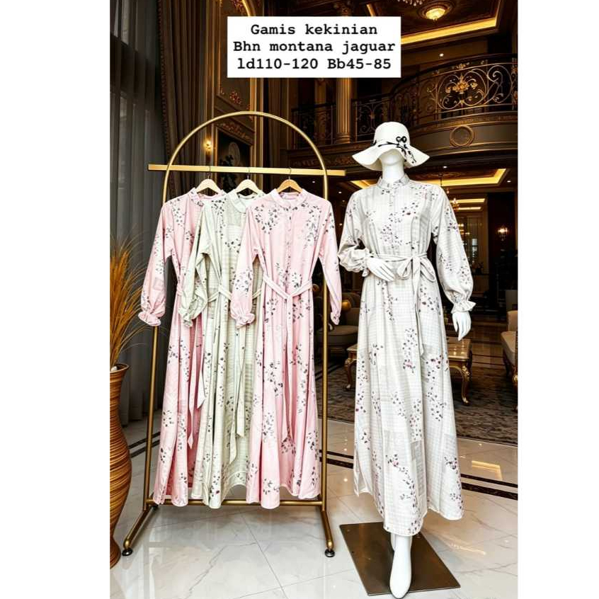 GAMIS KEKINIAN BAHAN MONTANA JAGUAR