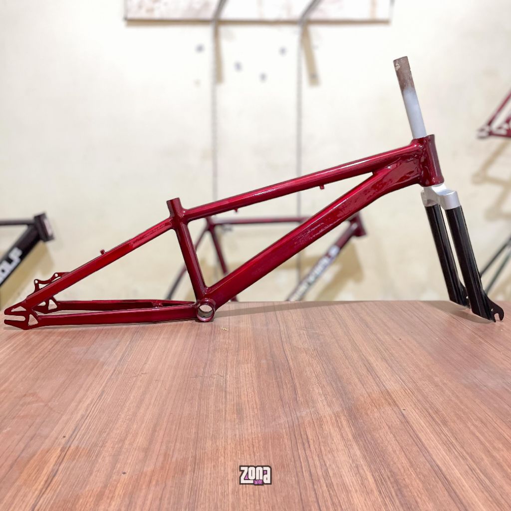 RANGKA SEPEDA BMX MURAH - BAHAN HI TEN STEEL