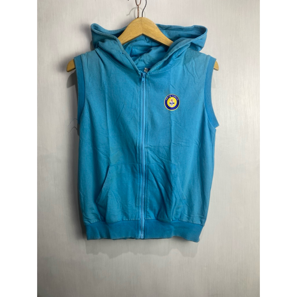 vest hoodie nobrand second