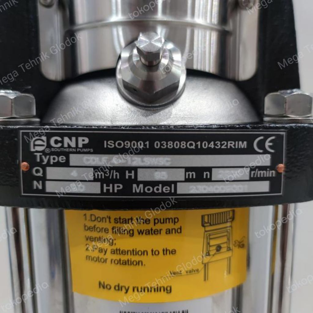 Pompa CNP CDLF 4-12 2,2kw 3Hp 380V 3phase Booster Multistage CDLF 4-12