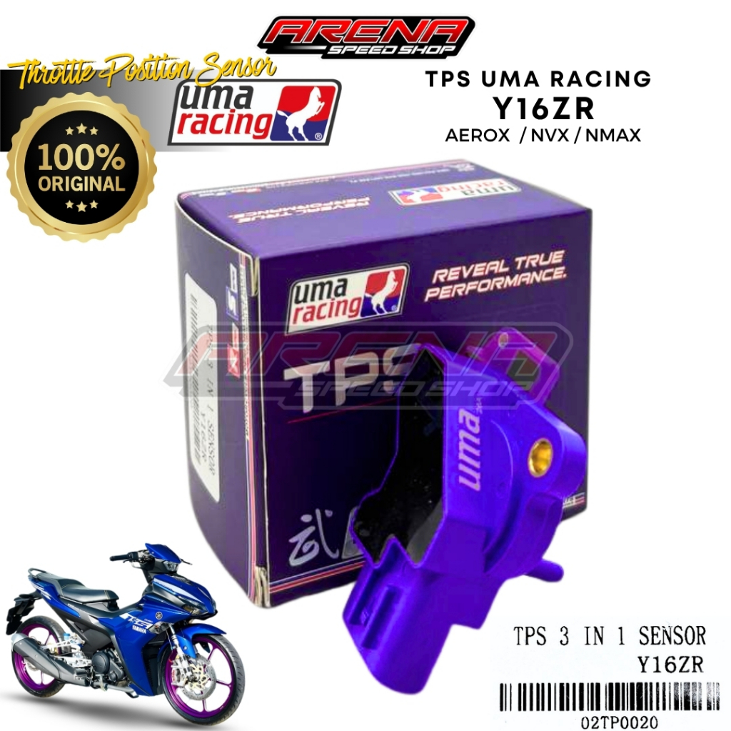 UMA Racing Y16ZR TPS 3in1 Sensor - Throttle Position Sensor TPS Aerox New Nmax Original Uma
