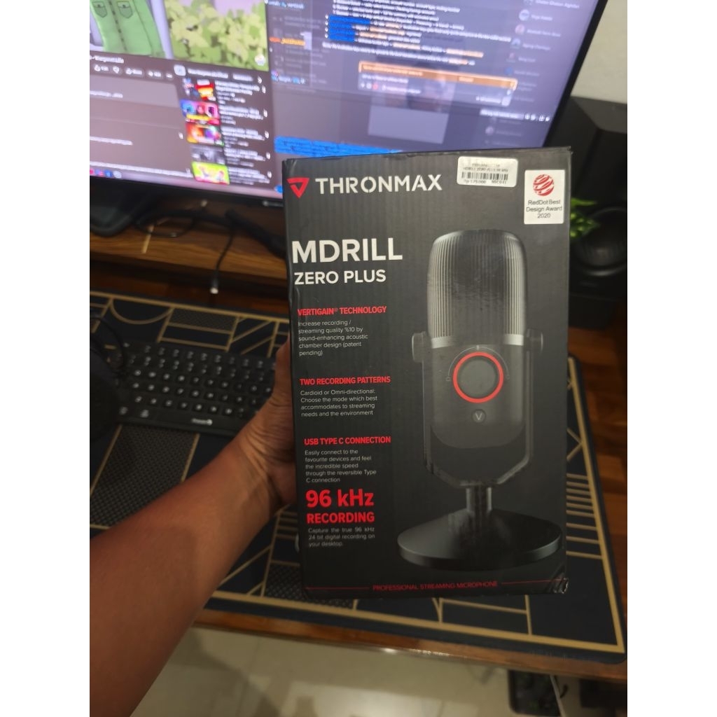 Thronmax Mdrill Zero Plus + Boom Arm
