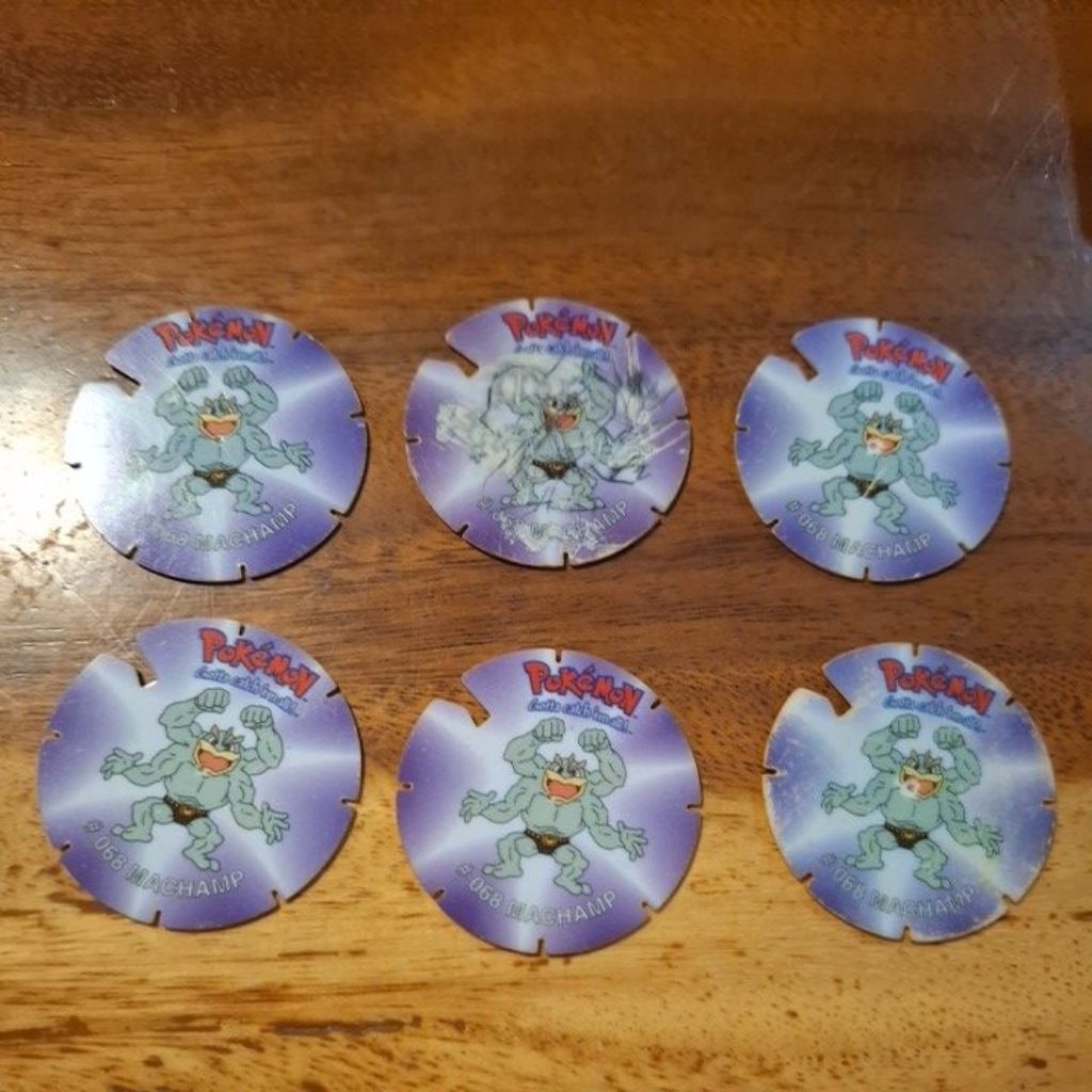 Tazos Pokemon Machamp